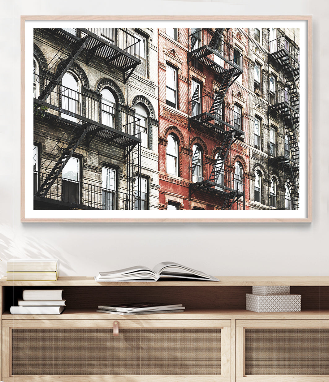 apartments-in-new-york-city-wall-art-print