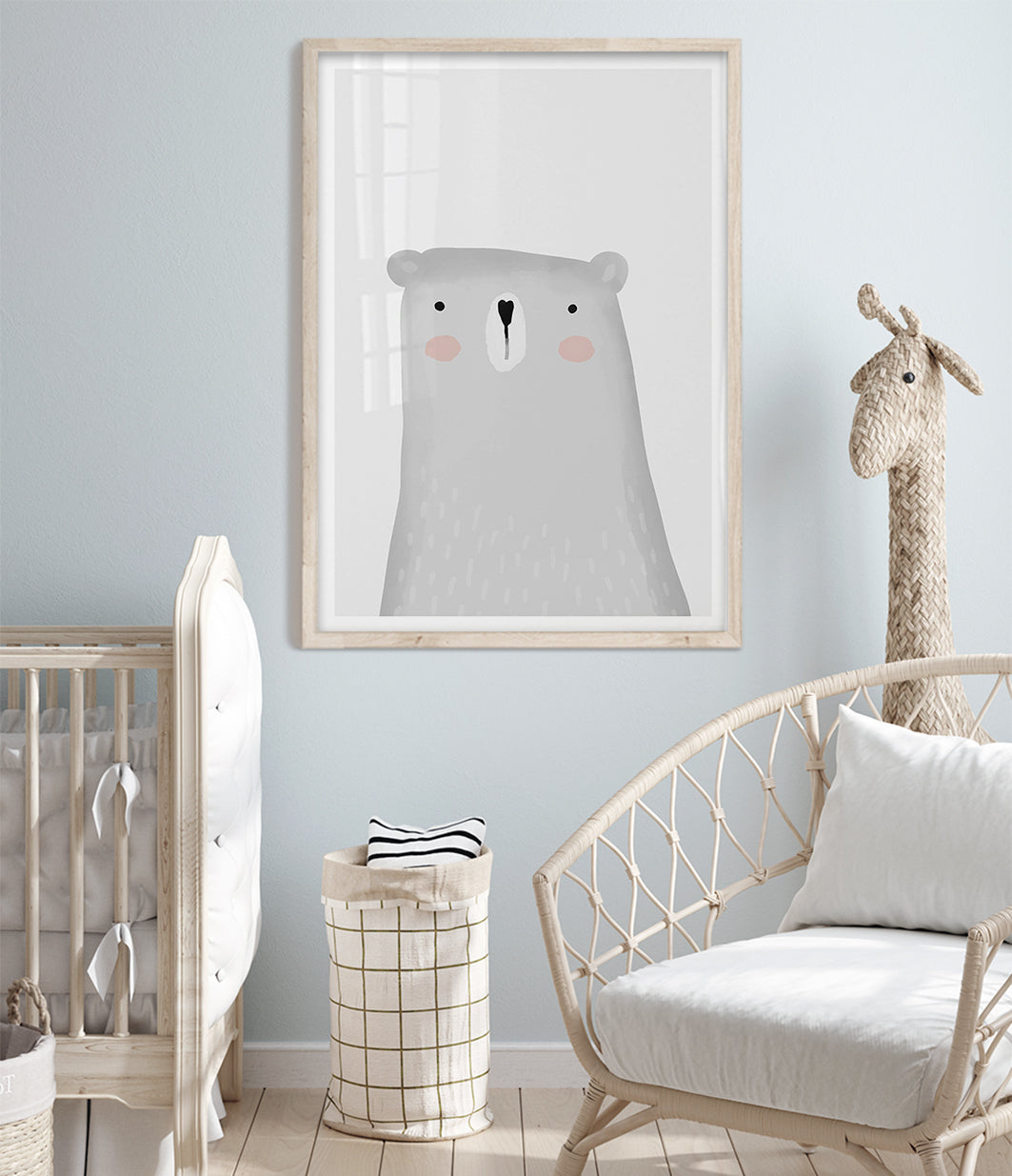 bear baby boy nursery print australia animal nursery wall decor toddler boy bedroom artwork