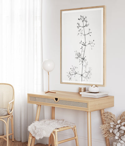 Abstract Flower Print