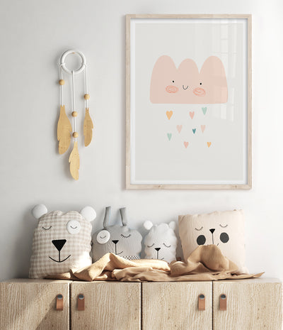 cloud-raining-love-hearts-nursery-artwork-australia