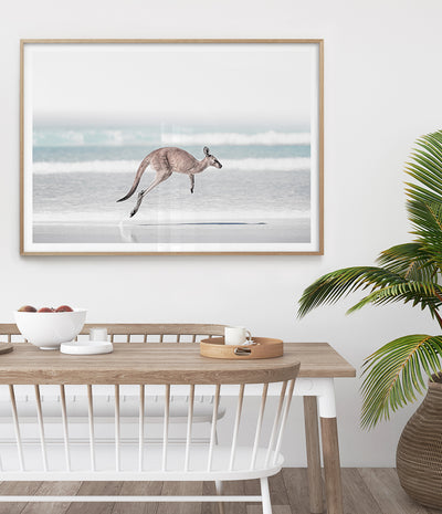 esperance-beach-kangaroo-art-print-australian-animal-photography-poster