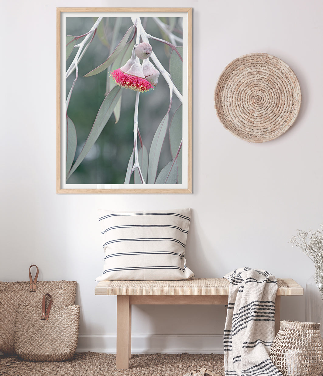 flowering-gum-tree-print-australian-native-flower-wall-art