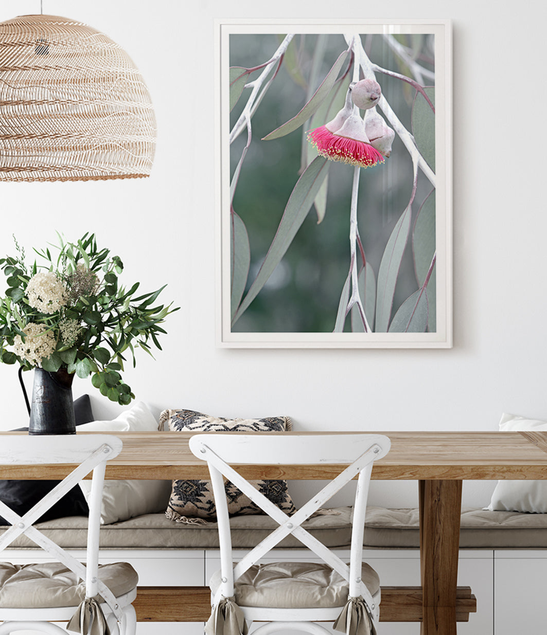 flowering-gum-tree-print-australian-native-flower-wall-art