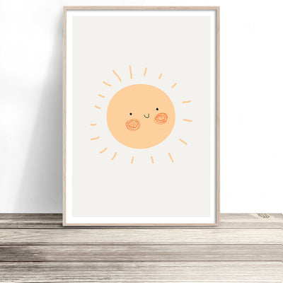sunshine-nursery-print-australia-gender-neutral-nursery-wall-art