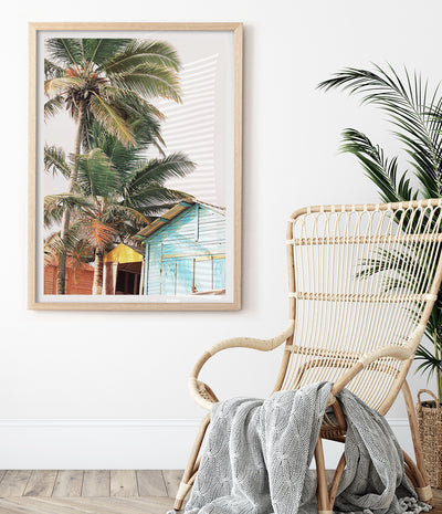 tropical-print-coastal-wall-art