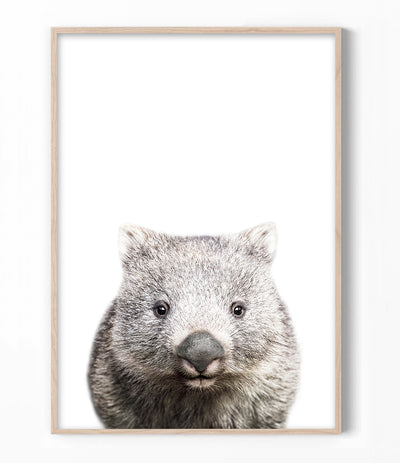 wombat-art-print