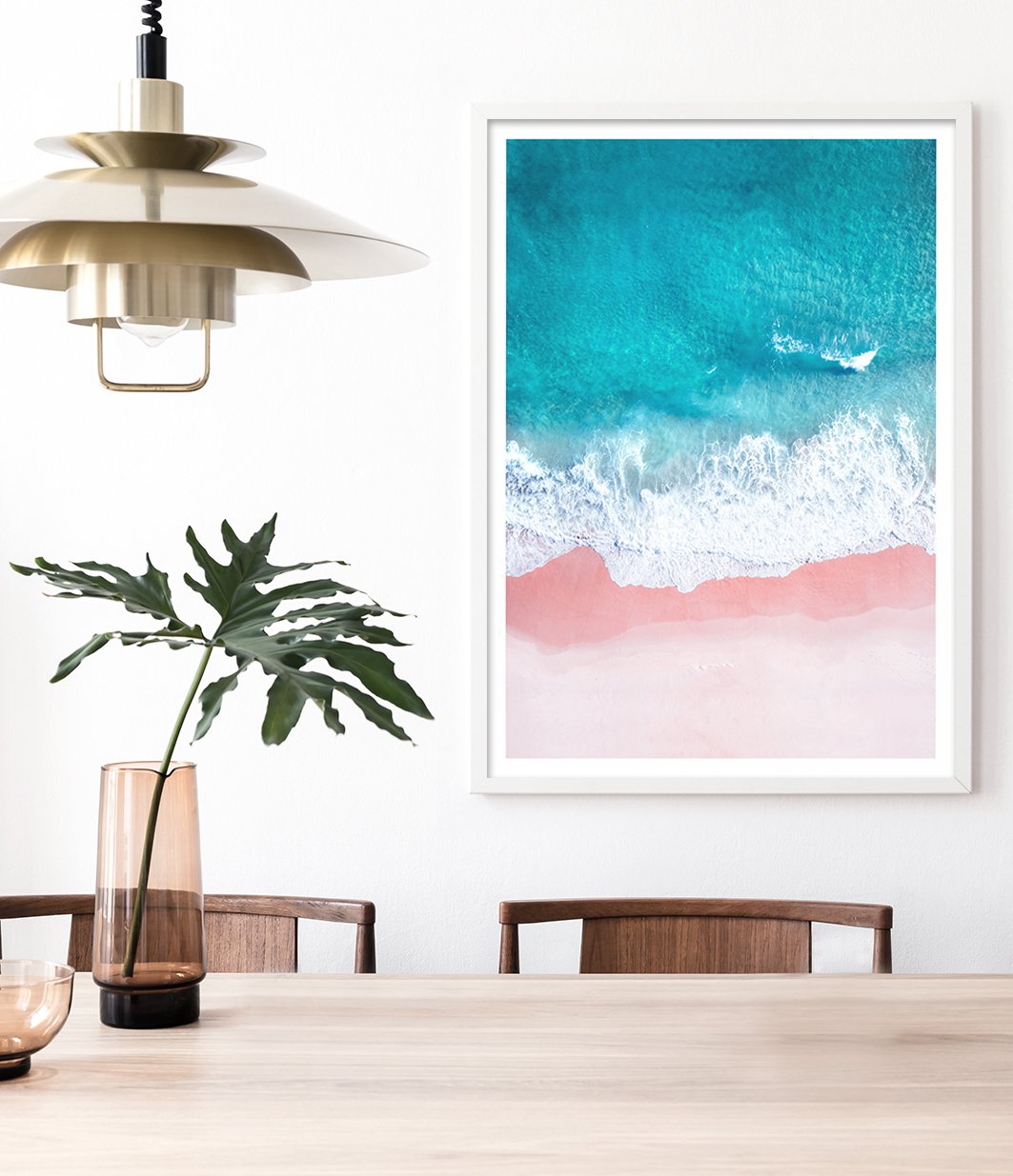 aerial ocean wall art aerial beach print