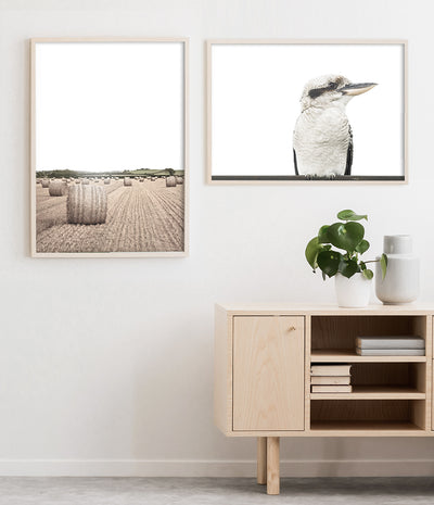 Hay Bales Print