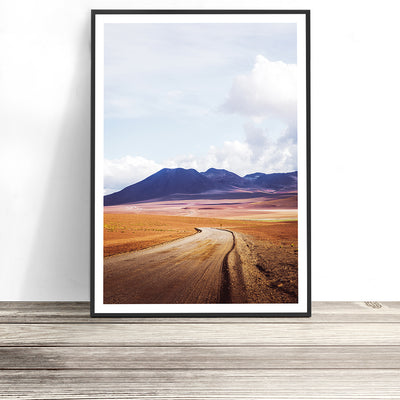 Desert Road Print (Colour)