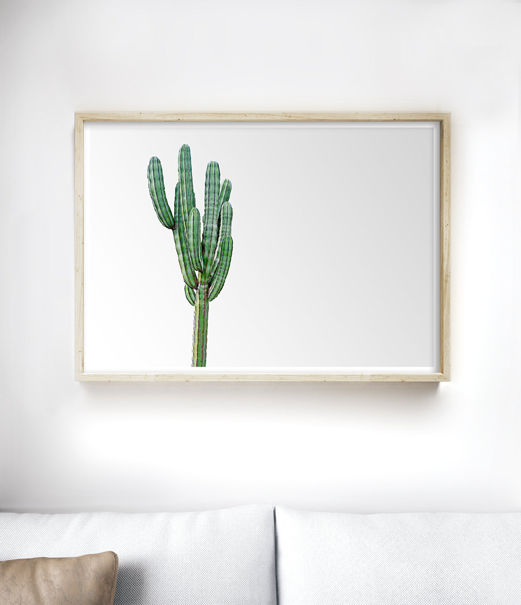 Minimalist Cactus Print