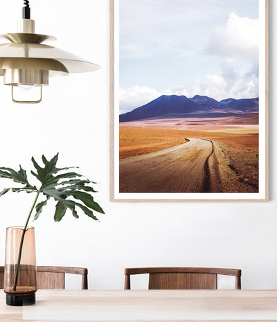 Desert Road Print (Colour)
