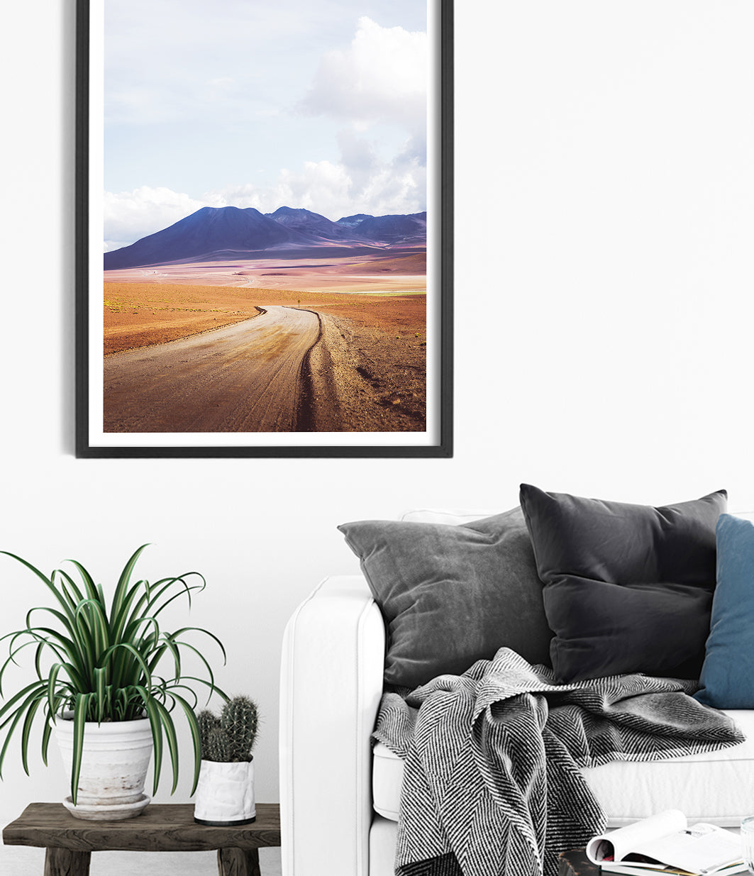 Desert Road Print (Colour)