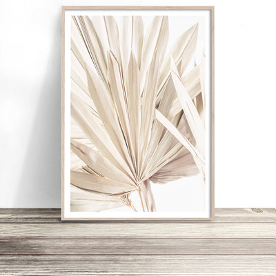 dried palm leaf print australia modern boho wall art and photography posters