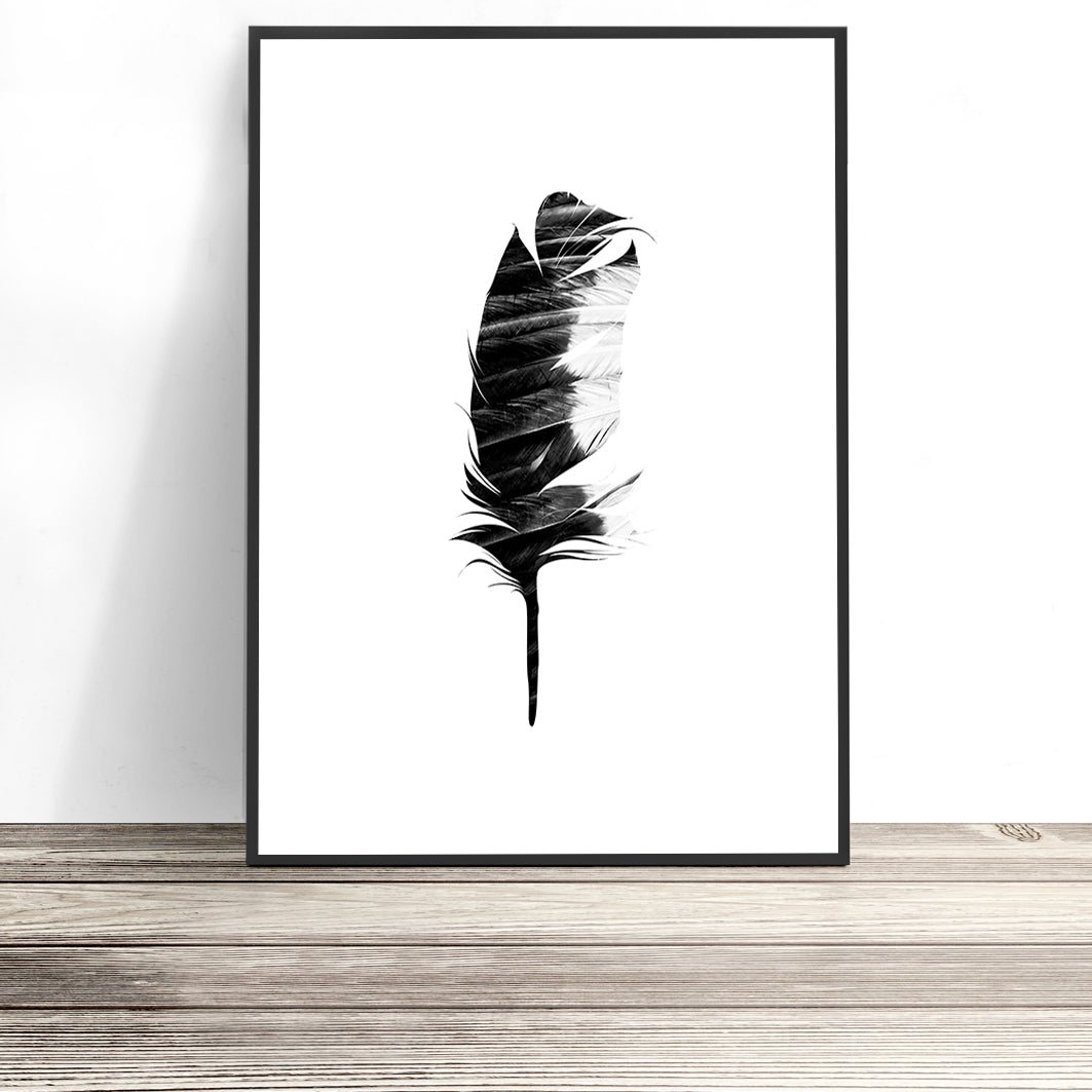 Tribal Feather Print