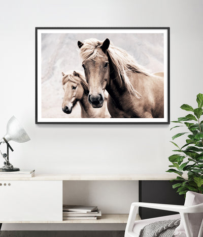 Wild Horses Print (Colour)
