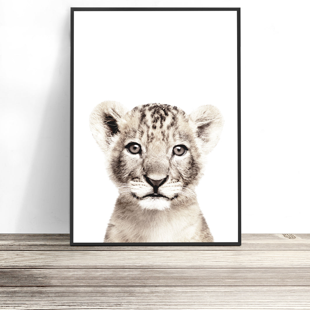 Lion Cub Print
