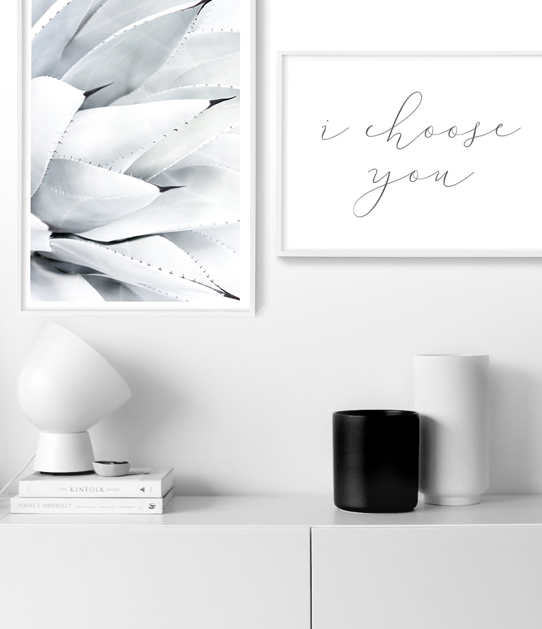 aloe vera succulent art print australia