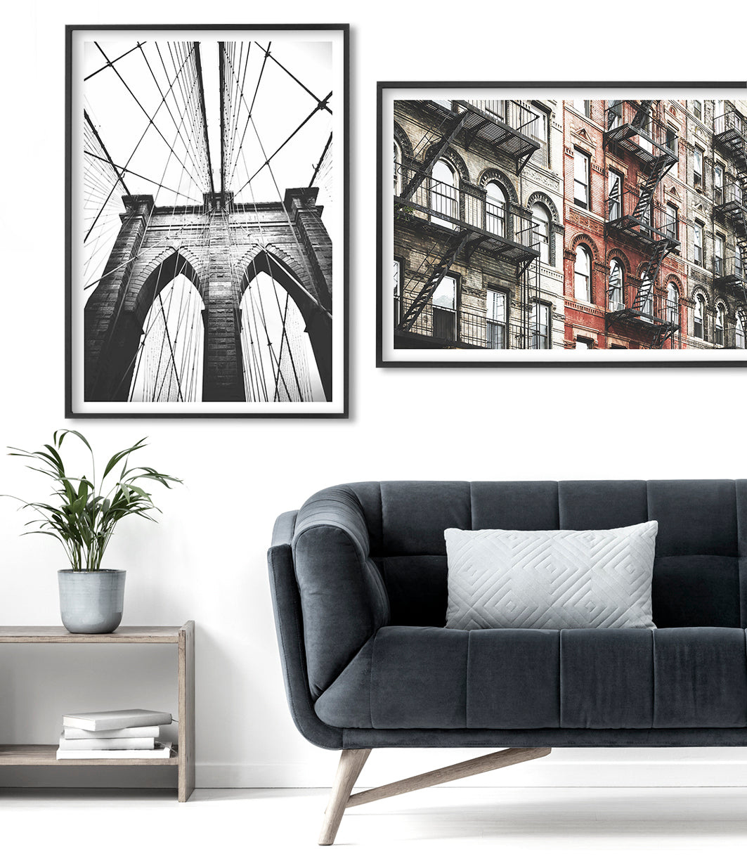 apartments-in-new-york-city-wall-art-print