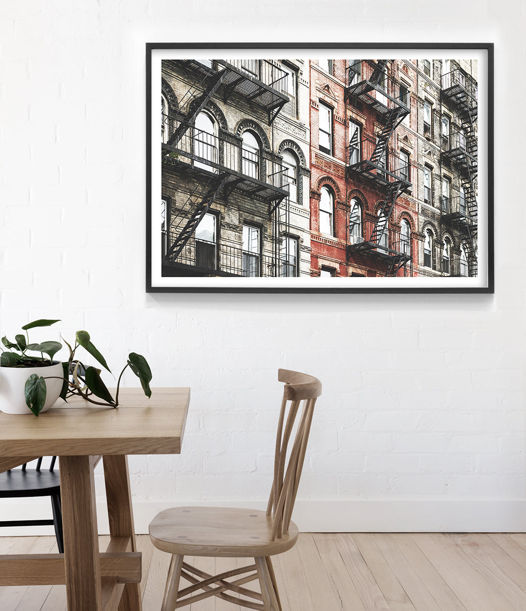 apartments-in-new-york-city-wall-art-print