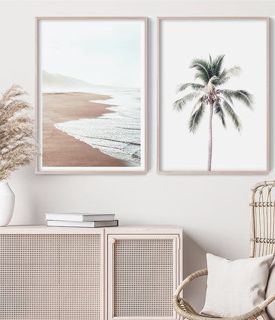 set of 2 buy beach prints australia coastal wall art shop photography poster artwork for home