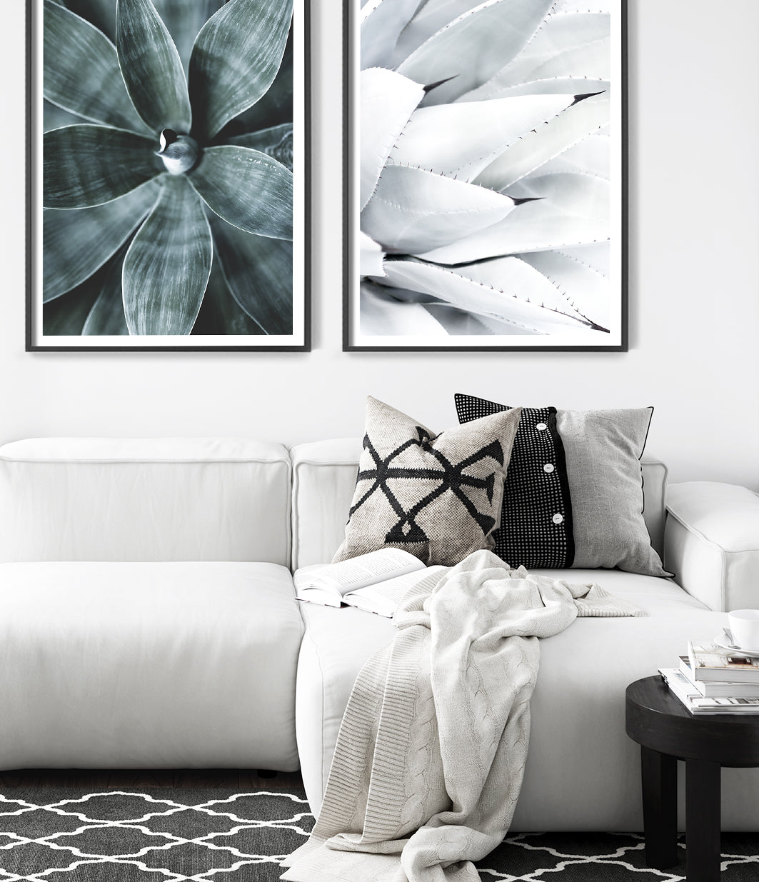 Set of 2 Prints - Agave and Aloe Vera