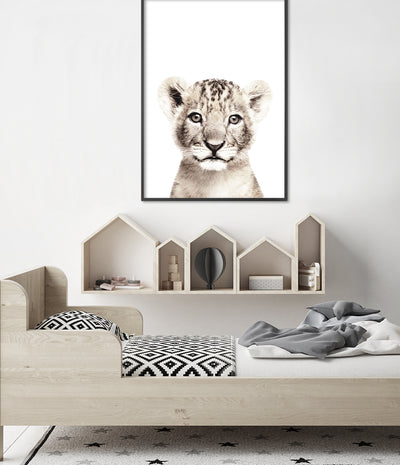 Lion Cub Print