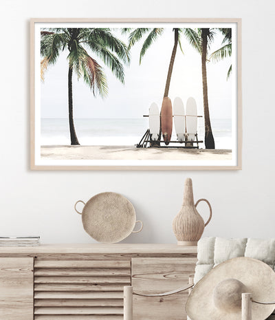 tropical surf prints australia - buy surfboard wall art photography posters for coastal home decor little ink empire 2