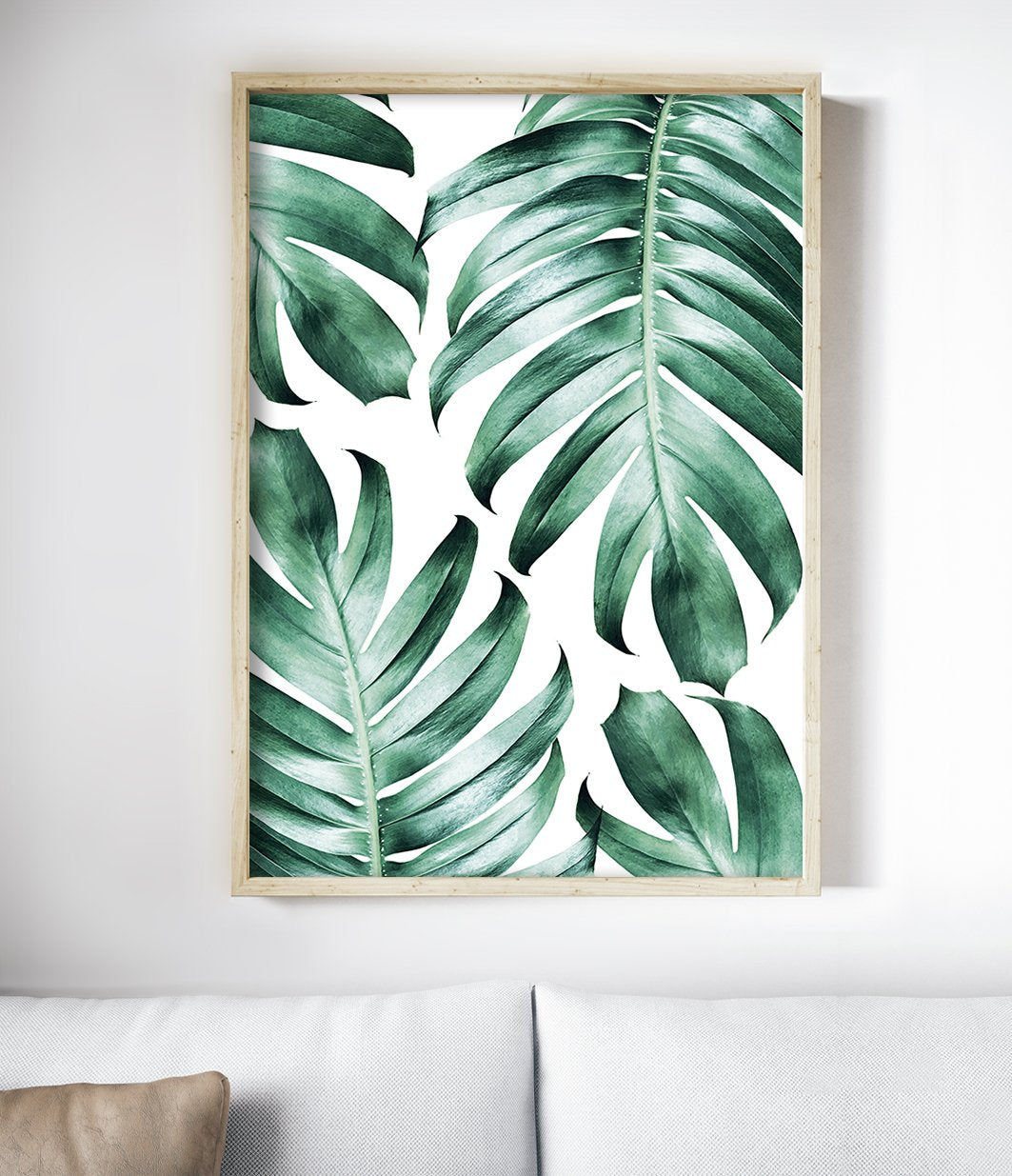 Watercolour Monstera Print