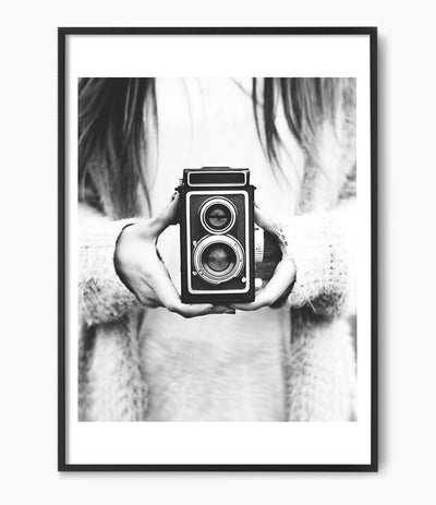 Vintage Camera Print