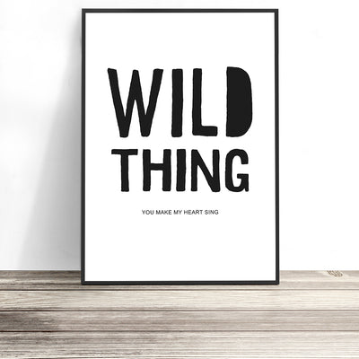 Wild Thing Print